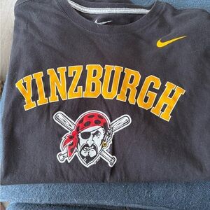 Nike Athletic Cut Yinzburgh short sleeve t-shirt. Size Large.